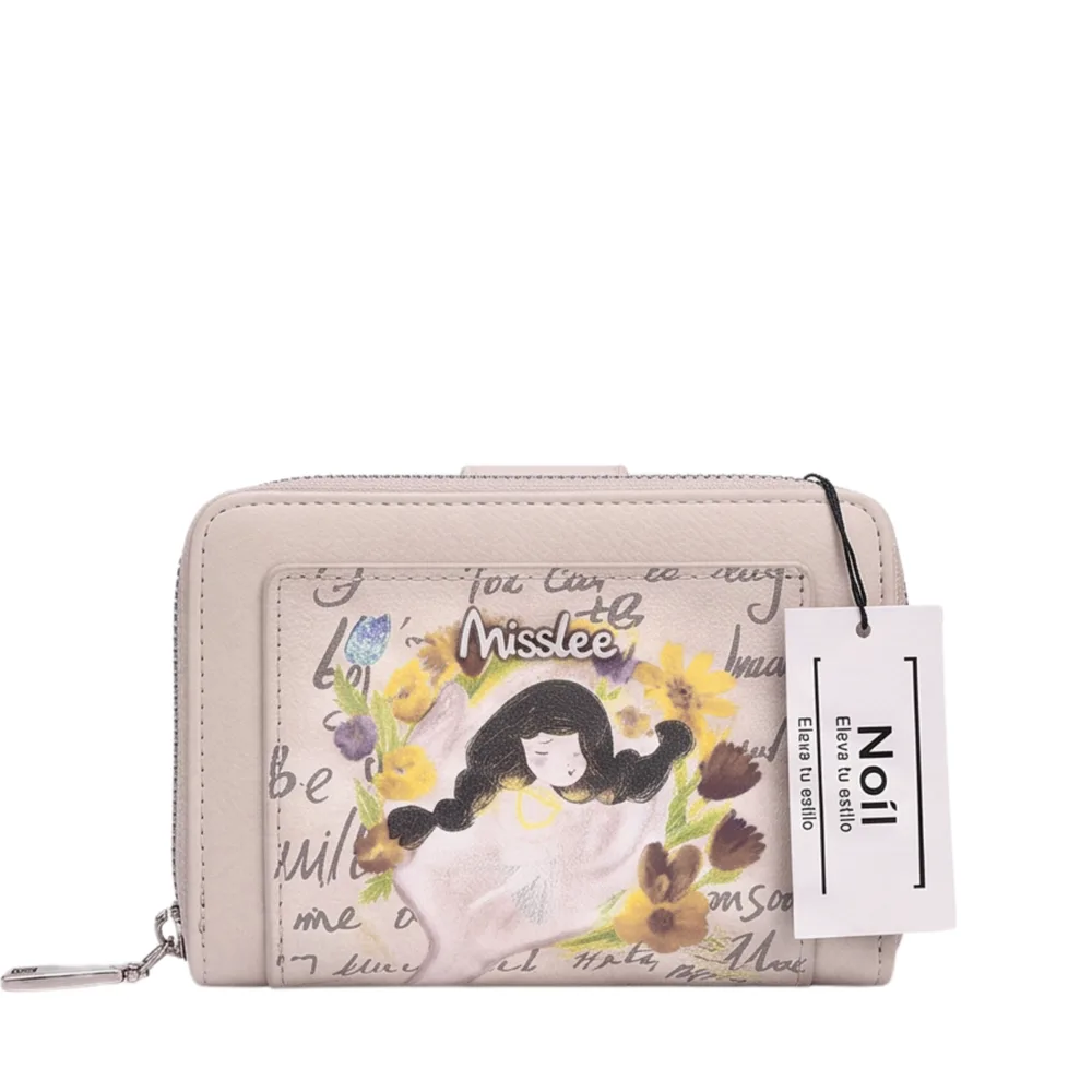 Monedero Formal 1119 Beige