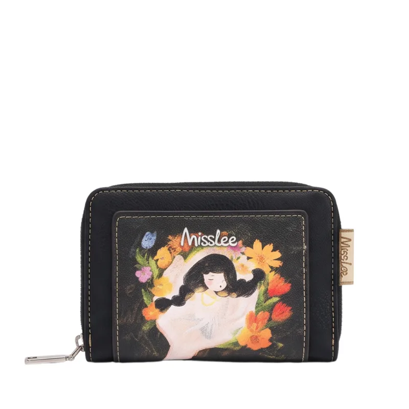 Monedero Formal 1119 Negro